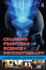 Changing Frontiers in the Science of Psychotherapy