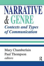 Narrative and Genre: Contexts and Types of Communication