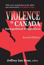 Violence in Canada: Sociopolitical Perspectives