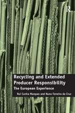 Recycling and Extended Producer Responsibility