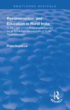 Revival: Reconstruction and Education in Rural India (1932)