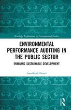 Environmental Performance Auditing in the Public Sector: Enabling Sustainable Development