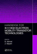 Handbook for III-V High Electron Mobility Transistor Technologies