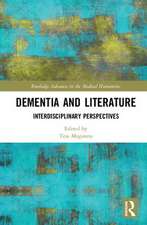 Dementia and Literature: Interdisciplinary Perspectives