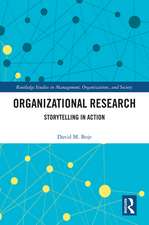 Organizational Research: Storytelling in Action