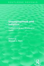 Unemployment and Inflation: Institutionalist and Structuralist Views