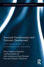 Structural Transformation and Economic Development: Cross regional analysis of industrialization and urbanization