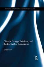 China's Foreign Relations and the Survival of Autocracies