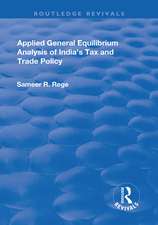 Applied General Equilibrium Analysis of India's Tax and Trade Policy