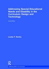 Addressing Special Educational Needs and Disability in the Curriculum: Design and Technology