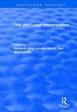 Law and Legal Interpretation