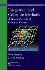 Integration and Cubature Methods: A Geomathematically Oriented Course