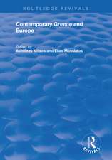 Contemporary Greece and Europe