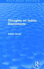 Thoughts on Indian Discontents (Routledge Revivals)