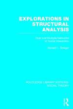Explorations in Structural Analysis: Dual and Multiple Networks of Social Interaction