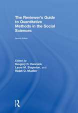 The Reviewer’s Guide to Quantitative Methods in the Social Sciences