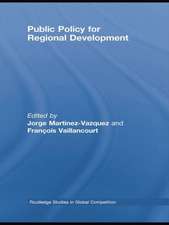 Public Policy for Regional Development