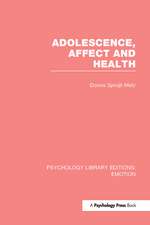 Adolescence, Affect and Health (PLE: Emotion)