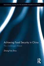 Achieving Food Security in China: The Challenges Ahead