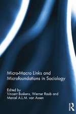 Micro-Macro Links and Microfoundations in Sociology RPD