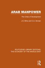 Arab Manpower: The Crisis of Development
