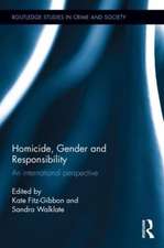 Homicide, Gender and Responsibility