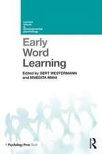 Early Word Learning