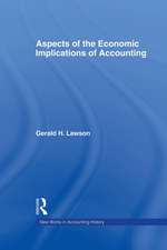 Aspects of the Economic Implications of Accounting