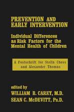 Prevention And Early Intervention