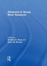 Advances in Group Work Research