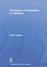 The Syntax of Possession in Japanese