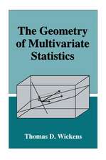 The Geometry of Multivariate Statistics