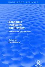 Economic Inequality and Poverty: International Perspectives