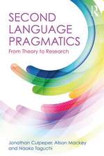 Second Language Pragmatics: From Theory to Research