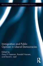 Immigration and Public Opinion in Liberal Democracies