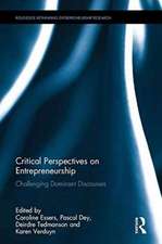 Critical Perspectives on Entrepreneurship