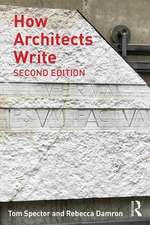 How Architects Write