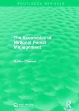 The Economics of National Forest Management