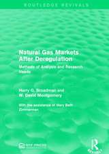 Natural Gas Markets After Deregulation: Methods of Analysis and Research Needs