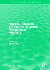 Regional Residuals Environmental Quality Management Modeling