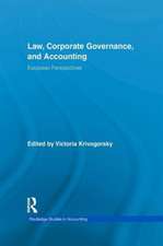 Law, Corporate Governance and Accounting