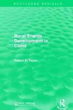 Rural Energy Development in China