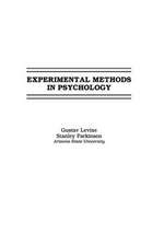 Experimental Methods in Psychology