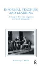 Informal Teaching and Learning