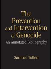 The Prevention and Intervention of Genocide: An Annotated Bibliography