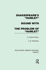 Shakespeare's Hamlet bound with The Problem of Hamlet