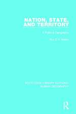 Nation, State and Territory: A Political Geography