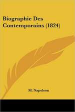 Biographie Des Contemporains (1824)