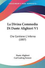 La Divina Commedia Di Dante Alighieri V1