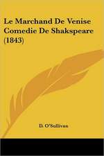 Le Marchand De Venise Comedie De Shakspeare (1843)